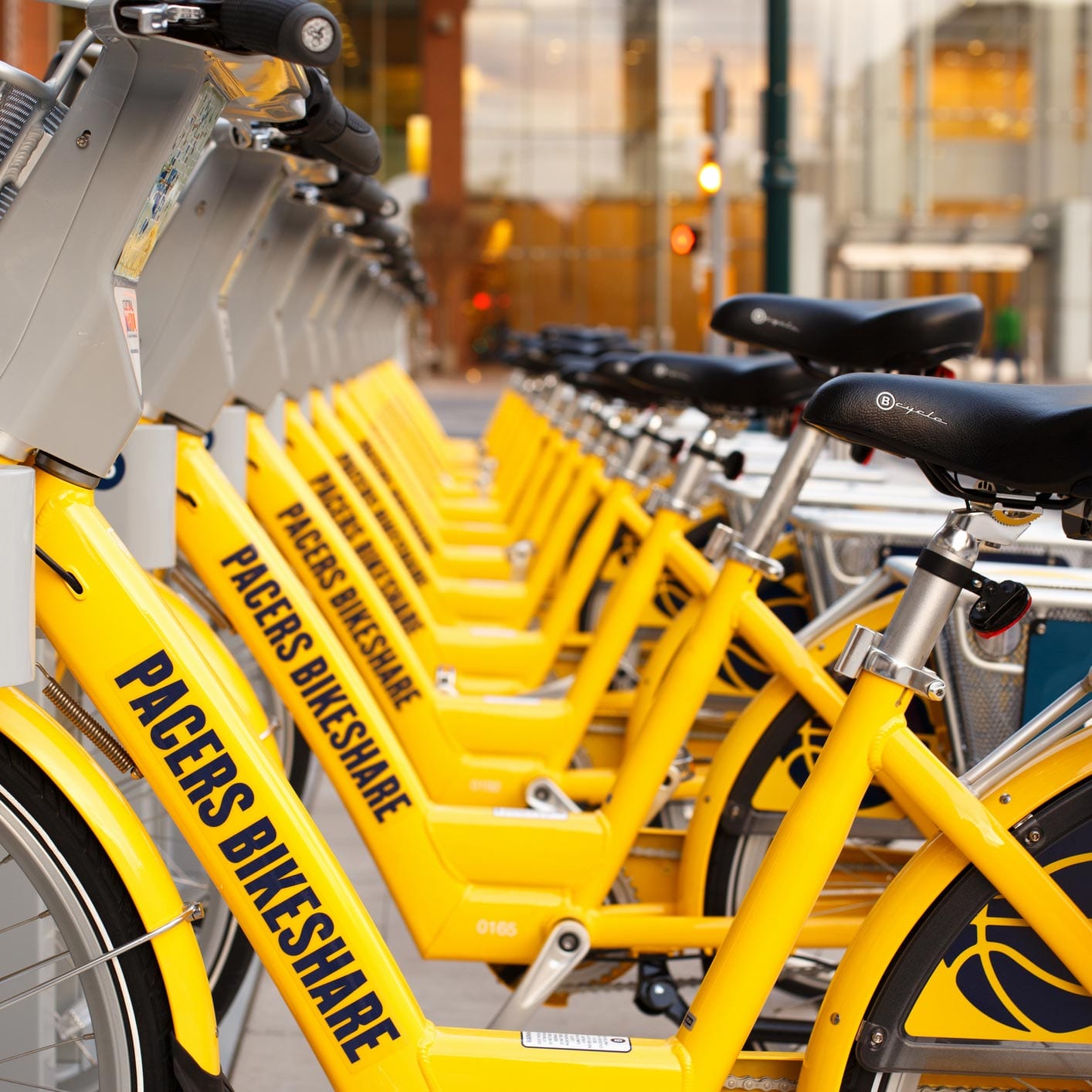 Indianapolis pacer's bike share 